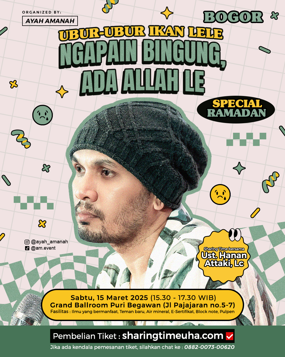 UBUR UBUR IKAN LELE. NGAPAIN BINGUNG, ADA ALLAH LE